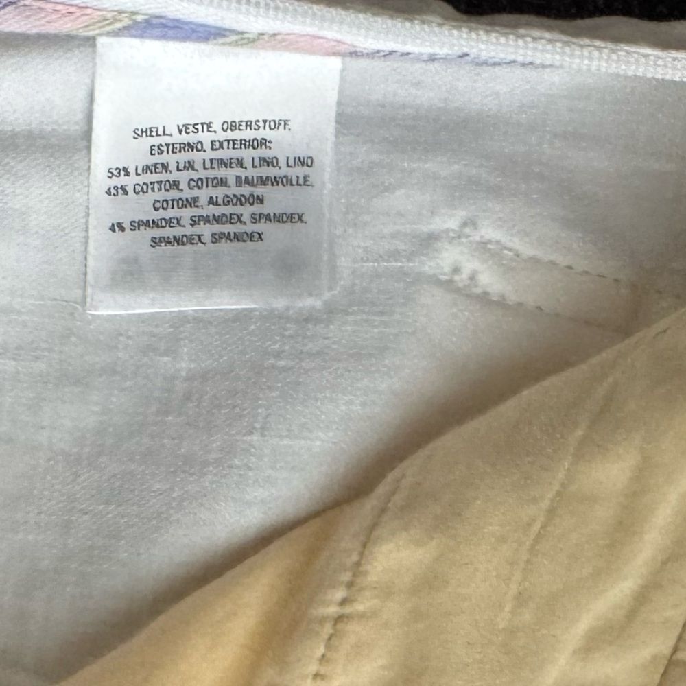 Anthropologie White Nias Trousers Pants By Ett Twa Size 0 - Picture 10 of 16